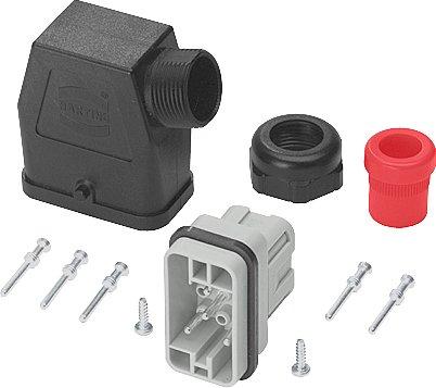 3RK1902-0CC00, Steckersatz, Weiterltg. 6x2,5qmm, 9pol. komplett mit PG16 Kabeleinführung