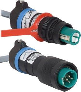 GHG 571 3106 R0001, eXLink 4/4+1, Kupplung, 1,5 mm² Crimp, Kunststoff, Leitungsdurchmesser 4-7,5 mm