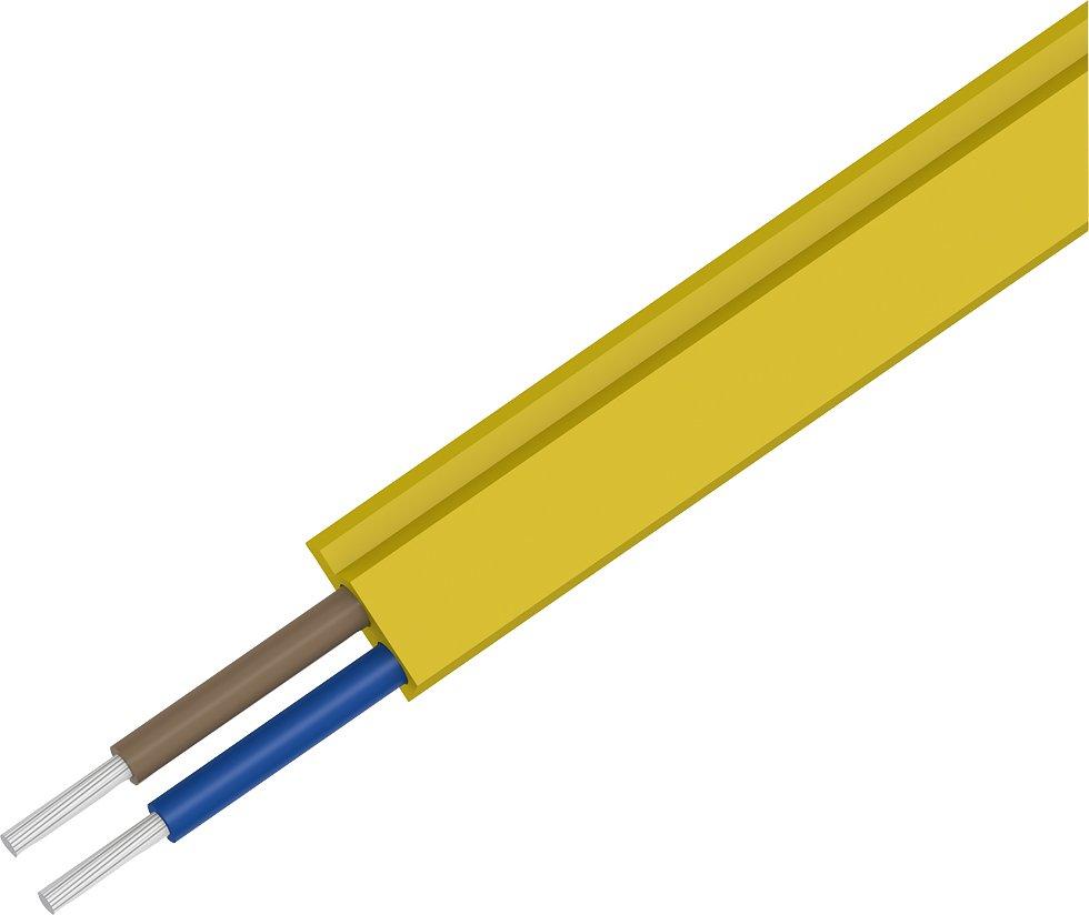 3RX9010-0AA00, AS-I Leitung, profiliert gelb, Gummi, 2x1,5qmm, 100m aus 100m Leitung