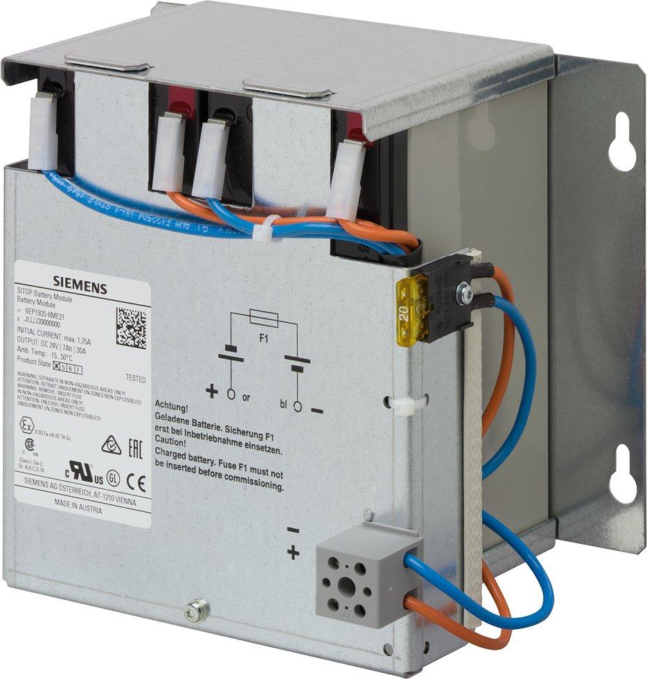 6EP1935-6ME21, SITOP Batteriemodul DC 24 V/7 Ah