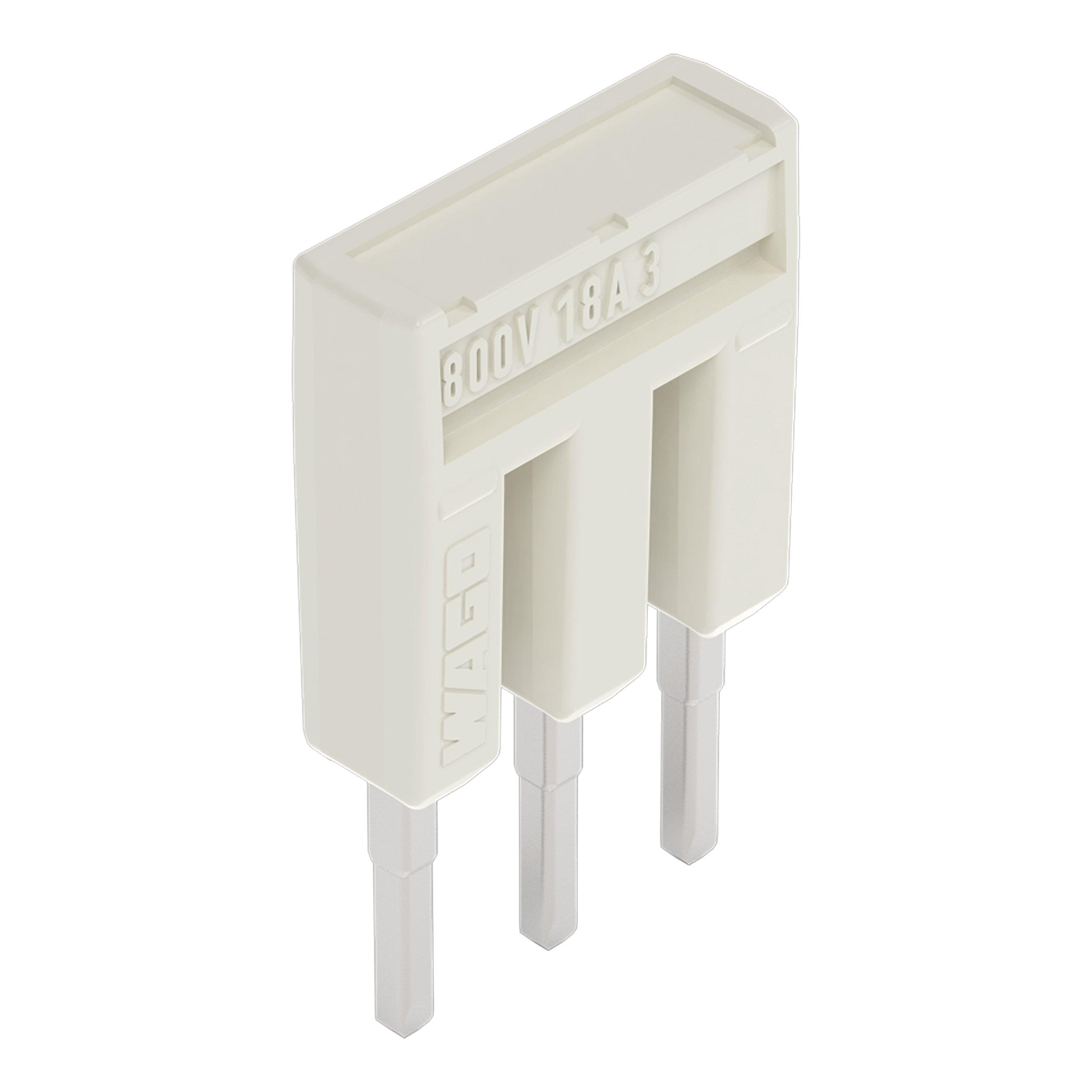 2001-403, Kammbrücker 3-fach Nennstrom 18 A lichtgrau