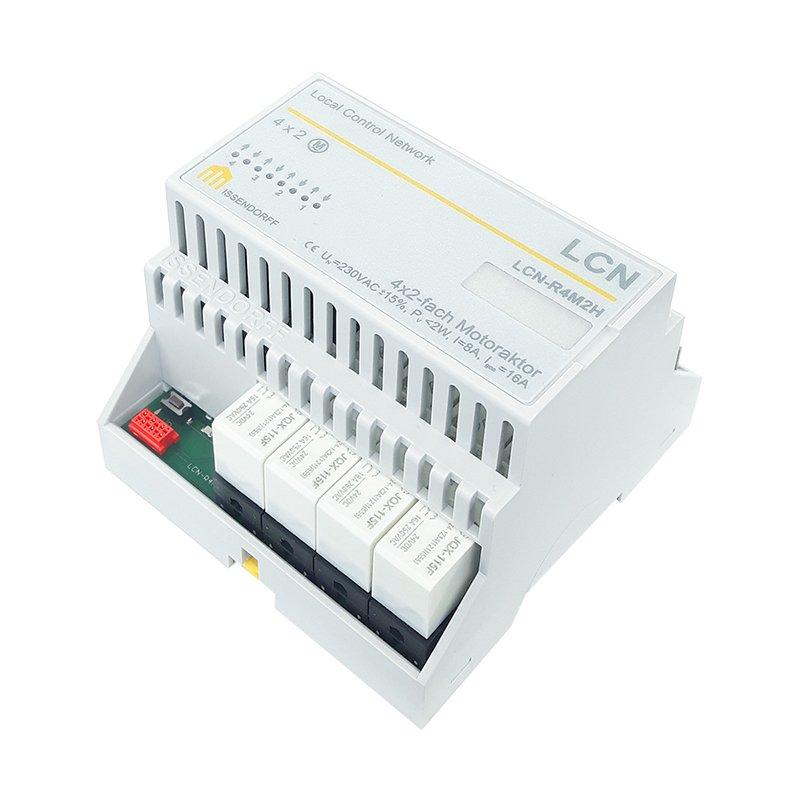 LCN - R4M2H, Relaismodul für 4x2 Jalousiemotore (230V/8A) inkl. Versorgung