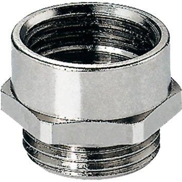 ADM-PM, PG13,5/M20, Adapter (Aussengew. PG, Innengew. metr. PG 13,5/M 20, messing 100 St.