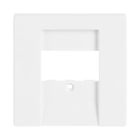 1766-84, Zentralscheibe Multimedia, D-Sub-Steckverbinder 15-polig 1-fach studioweiß -