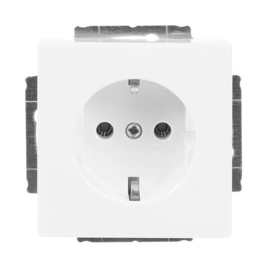 20 EUC-84, SCHUKO® Steckdosen-Einsatz studioweiß - Plattform 63