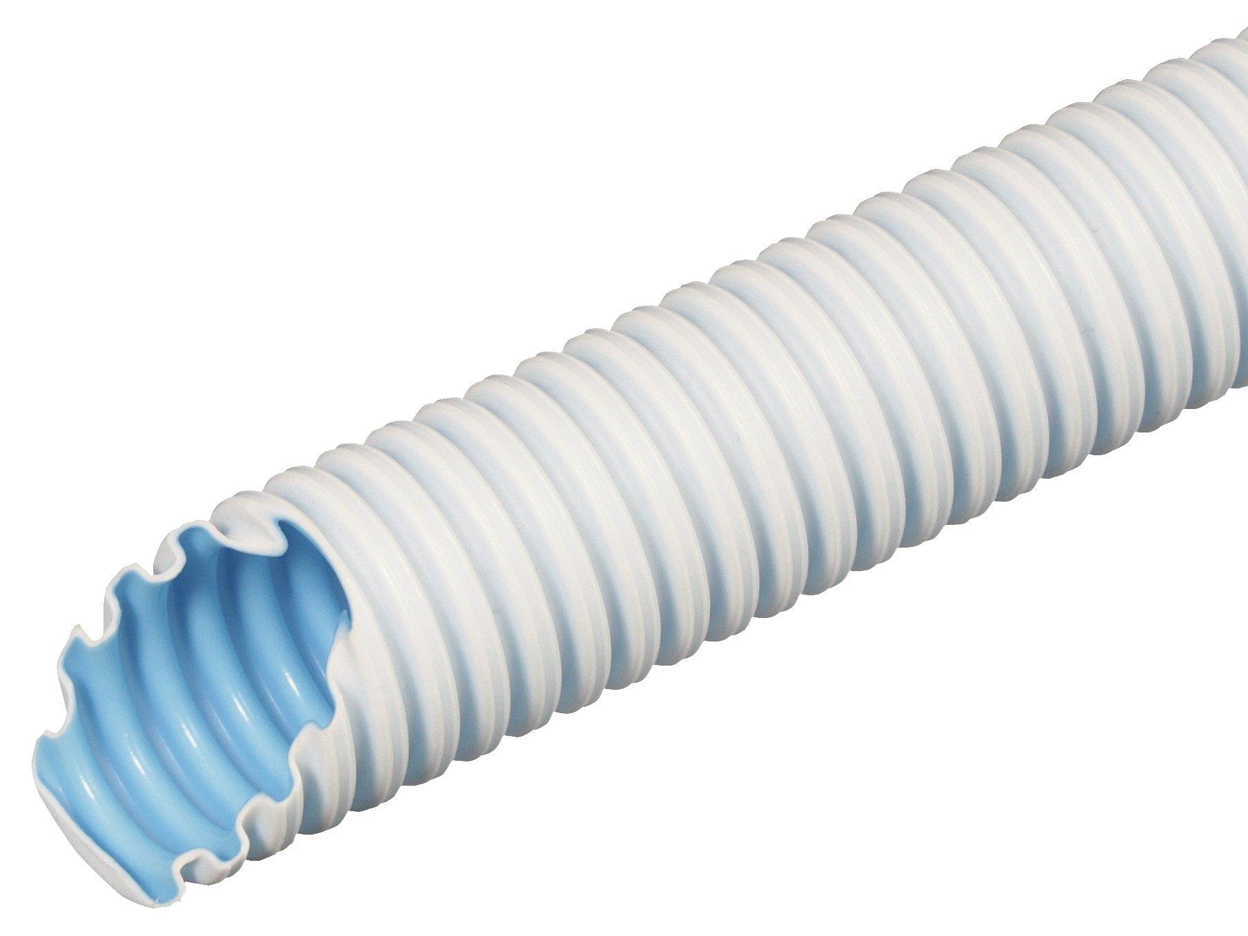 FBY-EL-F 20 weiss, Leichtes Kunststoff-Wellrohr, biegsam,weiss,