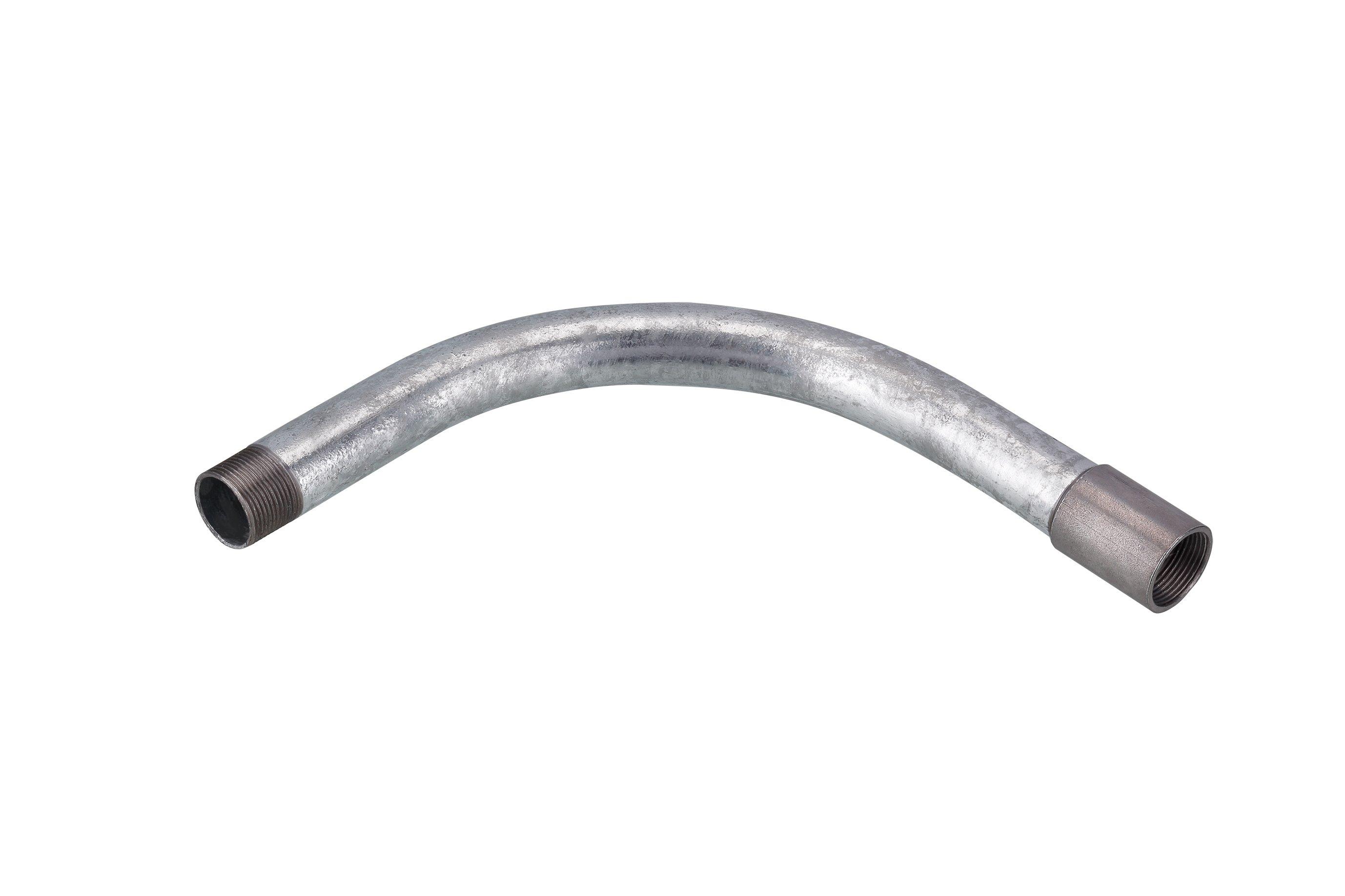 SB-E-V 32 feuerverzinkt, Stahlrohr-Gewindebogen,