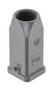 19200031440, Tüllengehäuse 3 A, gerader Kabelabgang, M 20, Metall