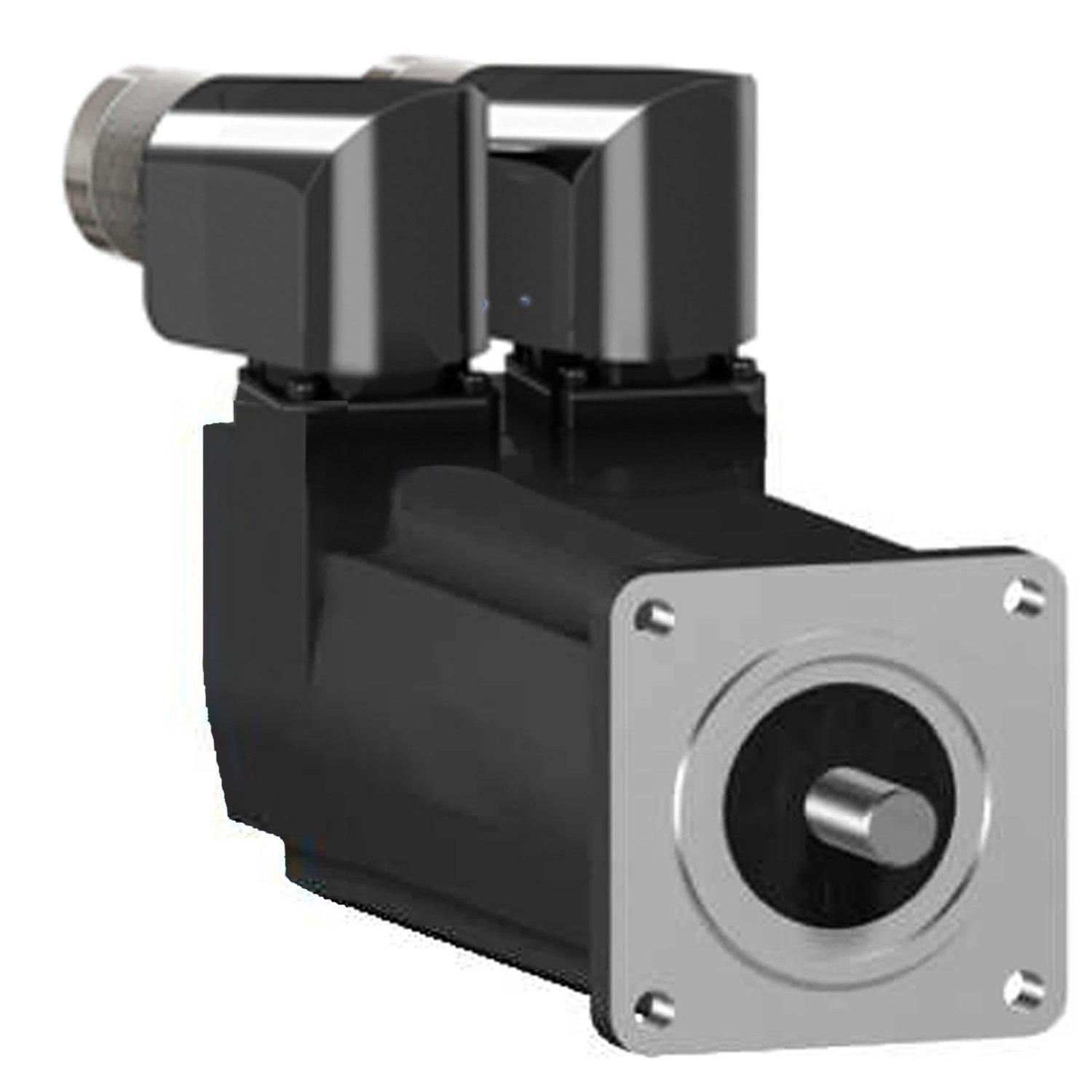 SH30551P01F2000, AC-Servo, SH3, 55 mm, 0,5 nm, glatte Welle IP54/IP65, Singleturn 128 P/U, 2x M23, Bremse
