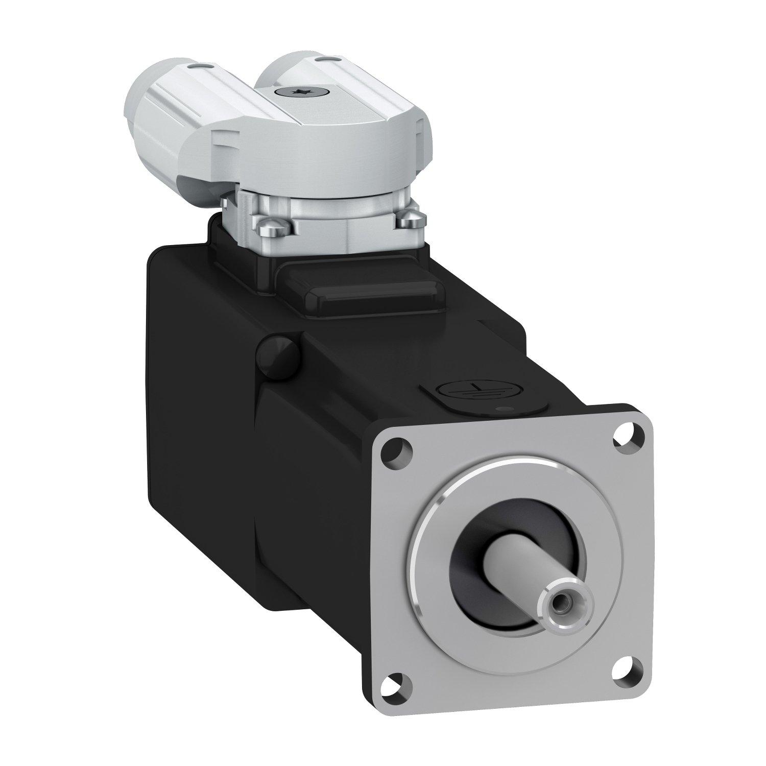 SH30402P07F2000, AC-Servo, SH3, 40 mm, 0,39 nm, glatte Welle IP54/IP65, Multiturn 16 P/U, 2x Y-TEC, Bremse