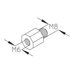 RGW 8/6E, Reduziergewinde