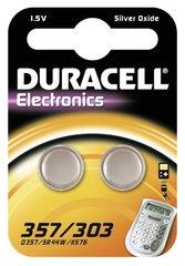 357/303 B2, Duracell Knopfzelle 357 (2er Blister)