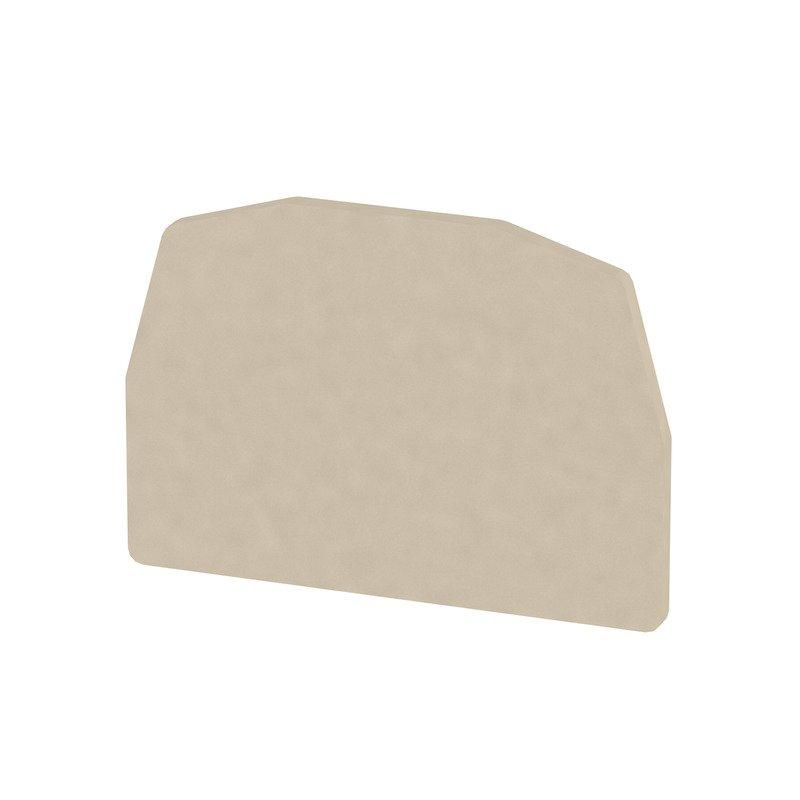 ZAP/TW ZDUA, Trennwand (Klemmen), dunkelbeige, Höhe: 35 mm, Breite: 1.5 mm, V-0, Wemid