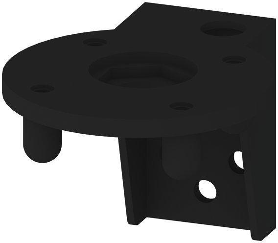 8WD4408-0CC, Winkel für Fussmontage, Zub. für Signalsäulen, D=70mm