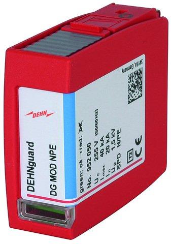 DG MOD NPE, Überspannungsableiter Typ 2 N-PE-Funken strecken-Schutzmodul für DEHNguard M TT ..
