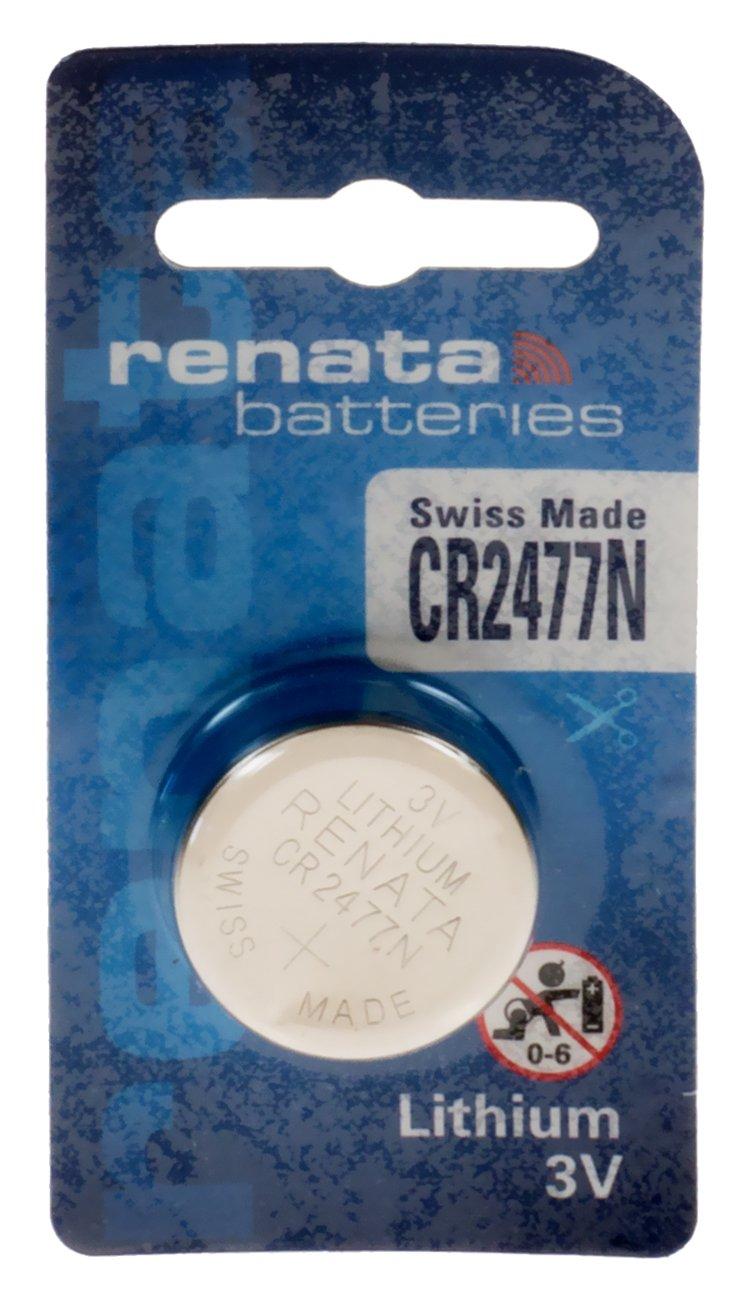 CR 2477 N RENATA SC (1BL), Li--Knopfzelle CR2477N  Blisterverpackung/RENATA