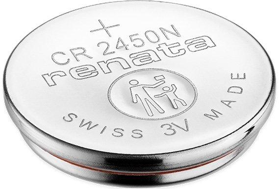 CR2450N-RENATA SC (1BL), Knopfzelle Lithium 3V CR2450N 1er Blister Renata