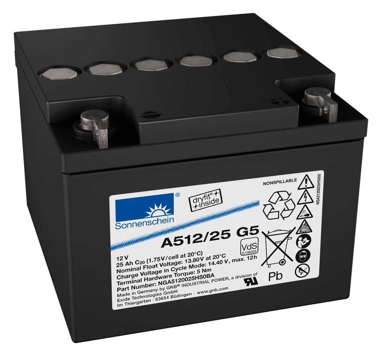 A512/25 G5, Dryfit A512/25G5  M5 Innengewinde, Bleigel/Sonnenschein