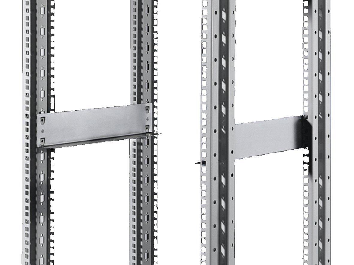 DK 7402.000, Gleitschienen für Data Rack mit zwei 19-Befestigungsebenen, Preis per VPE, VPE = 2 Stück