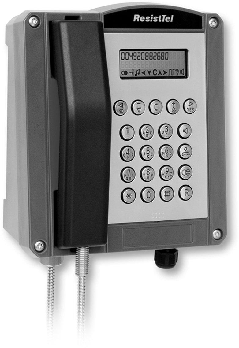 FHF1126430102, Wetterfestes Telefon ResistTel   rot