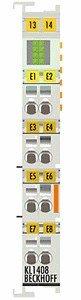 KL1408, 8-Kanal-Digital-Eingangsklemme 24 V DC, EN&nbsp;61131-2, Typ 3, Filter 3,0 ms,1-Leitertechnik