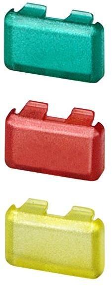 5TG8070, Kappen-Set für Taster 5TE48 und Leuchtmelder 5TE59 Satz mit je 1x rot+gelb+grün