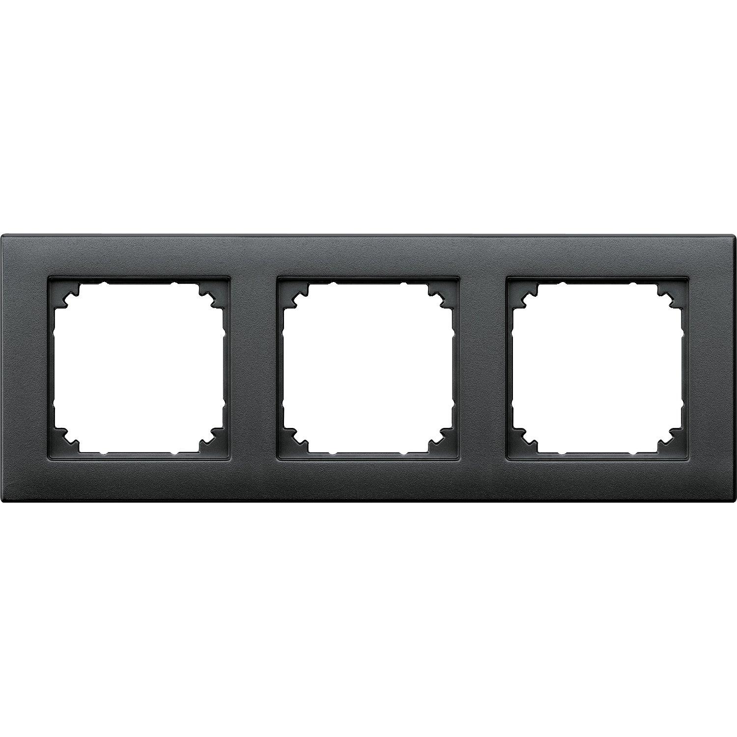 486314, M-PLAN-Rahmen, 3-fach, anthrazit, 486314