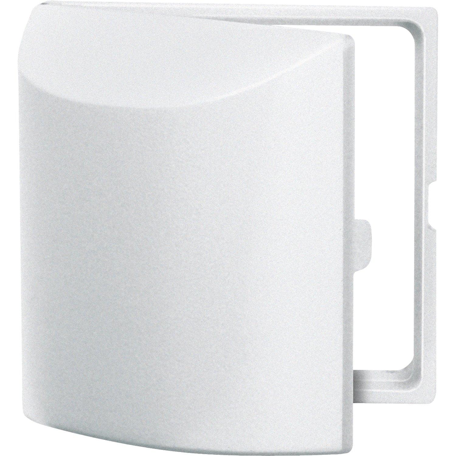 518219, Zwischenring polarweiß, System M m. Klappdeckel f. Kombieinsätze nach DIN 49075