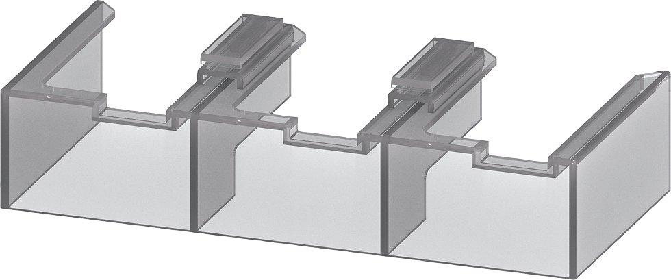 3RT1956-4EA2, Klemmenabdeckung für Rahmenkl.block für Schütz Bgr.S6, 3RT1.5