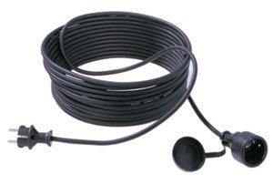 HEC251.5, Gummi-Verlängerung H05RR-F3G 1,50mm², 25m, schwarz