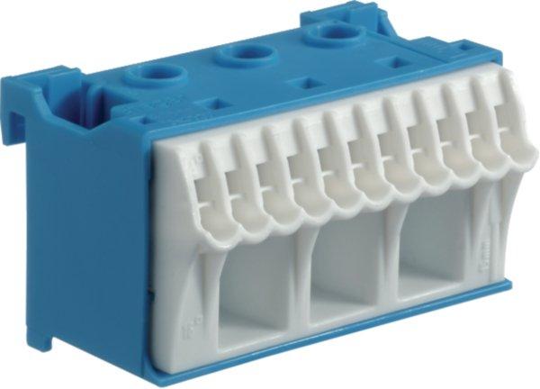 KN14N, Klemmen QuickConnect N mit 14 Klemmstellen, blau
