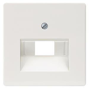5TG2545, DELTA i-system Abdeckplatte UAE-Anschlussdose, für 1 u. 2-fach, titanweiß