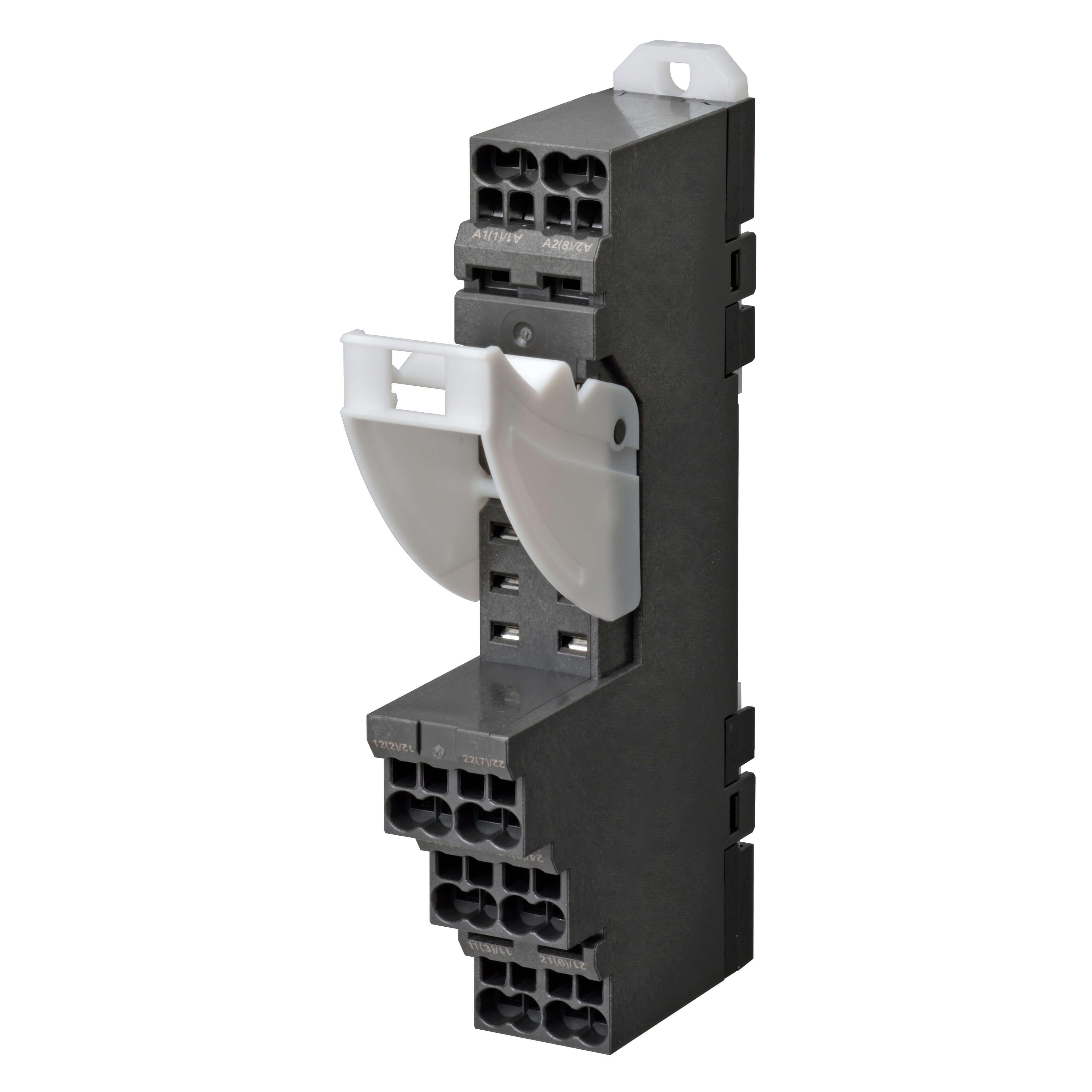 Relé Omron G2R-2-SN 24DC - 5A, 8 Pines, DPDT, Con Indicador LED, Para Aplicaciones Industriales