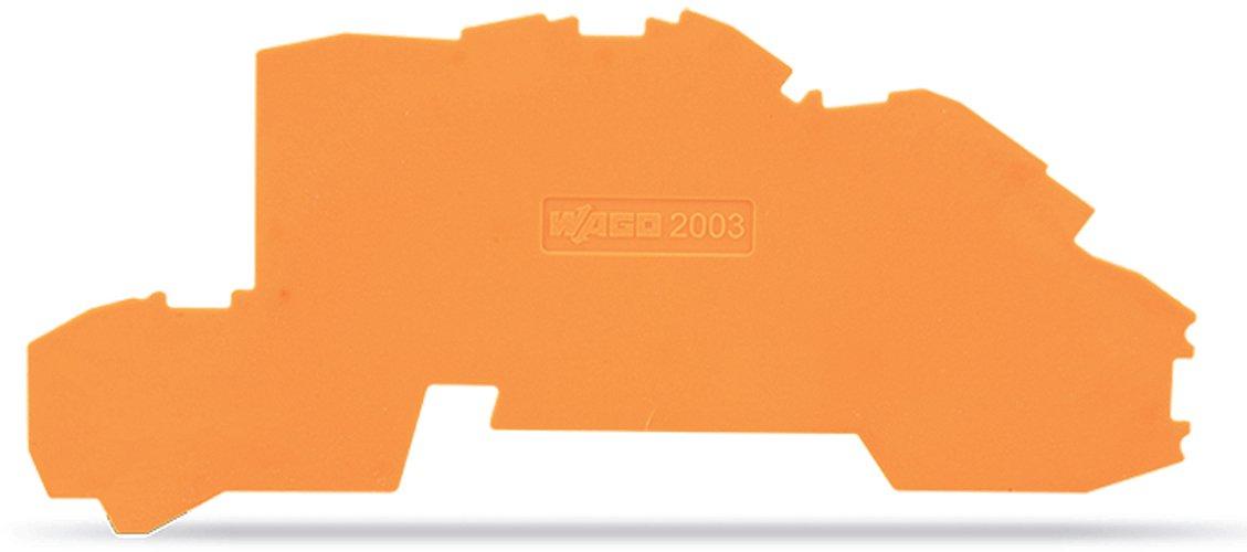 2003-7692, Abschluss- und Zwischenplatte 0,8 mm dick orange