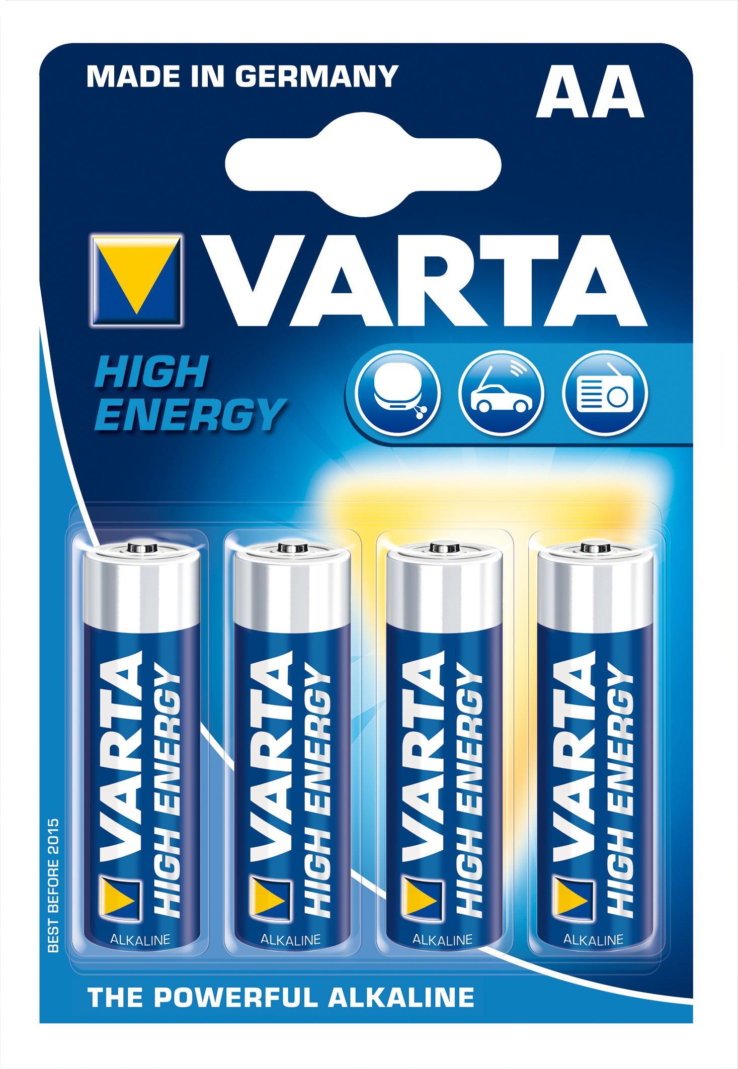 LR6, Batterie AA LONGLIFE Power 4er Blister