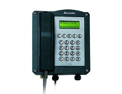 FHF11264301, Wetterfestes Telefon ResistTel   schwarz