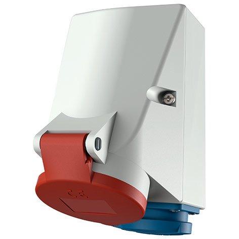 1649, Doppelbox TwinCONTACT, 16A5p6H400V, IP44