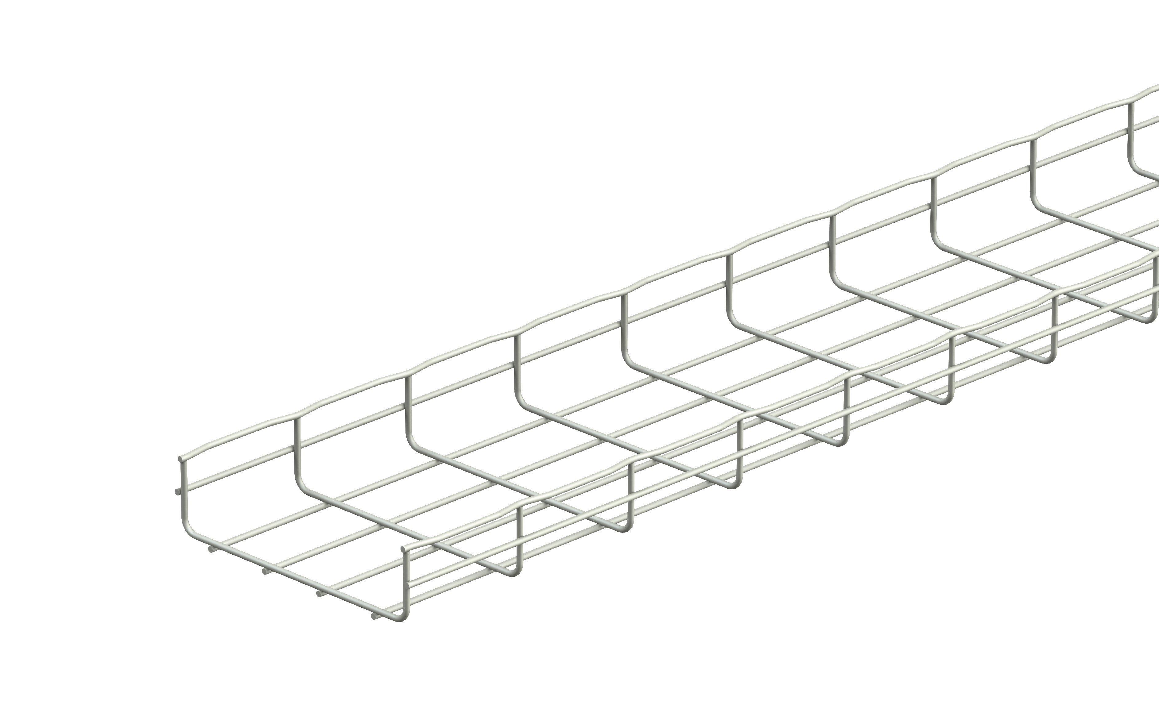 CM000071, Gitterrinne CF 3000X100X54 Sendzimirverzinkt