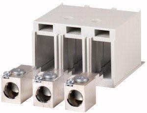 NZM1-XKA, Tunnelklemme, 3p, 1 Schalterseite, Größe 1