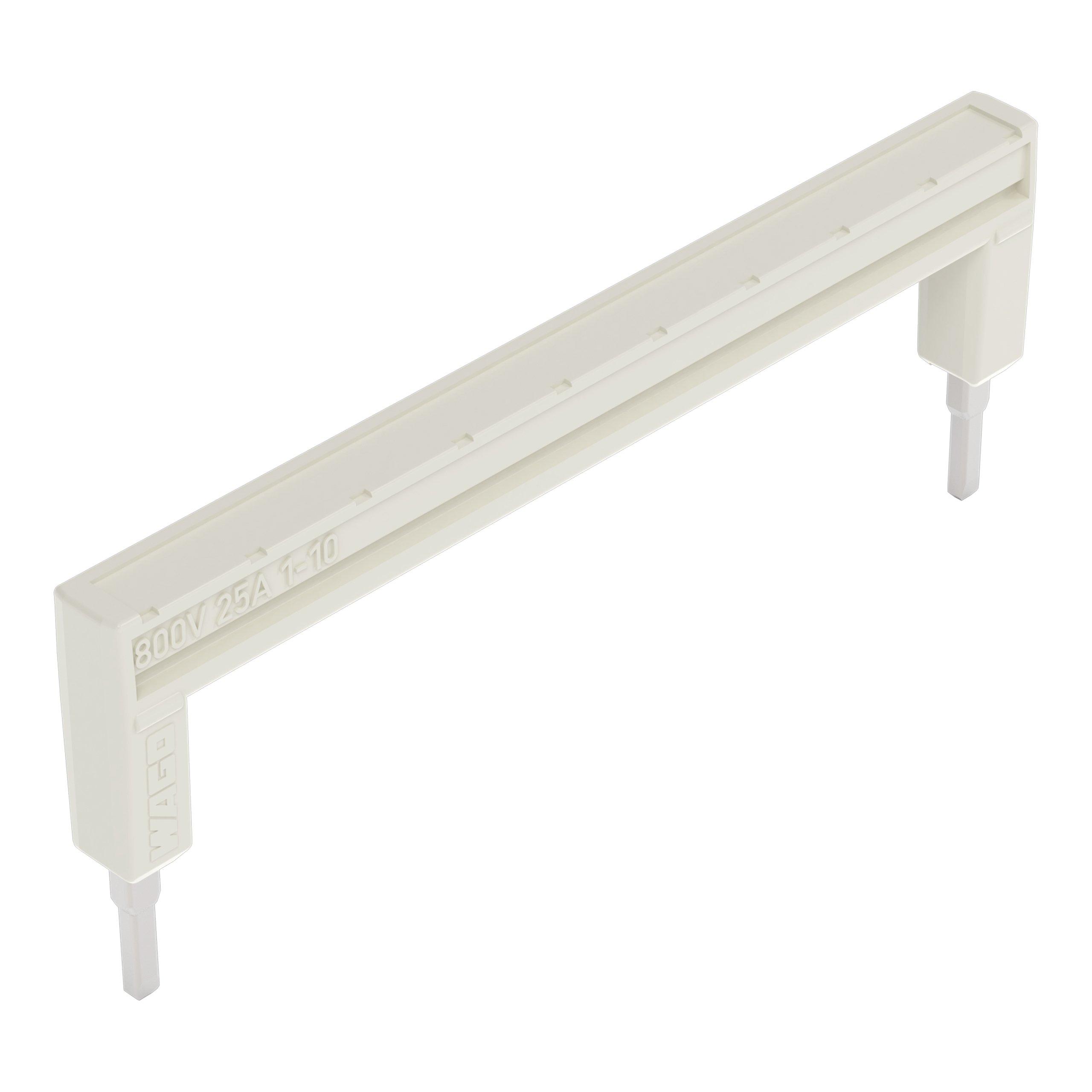 2002-440, Kammbrücker von 1 auf 10 Nennstrom 25 A lichtgrau