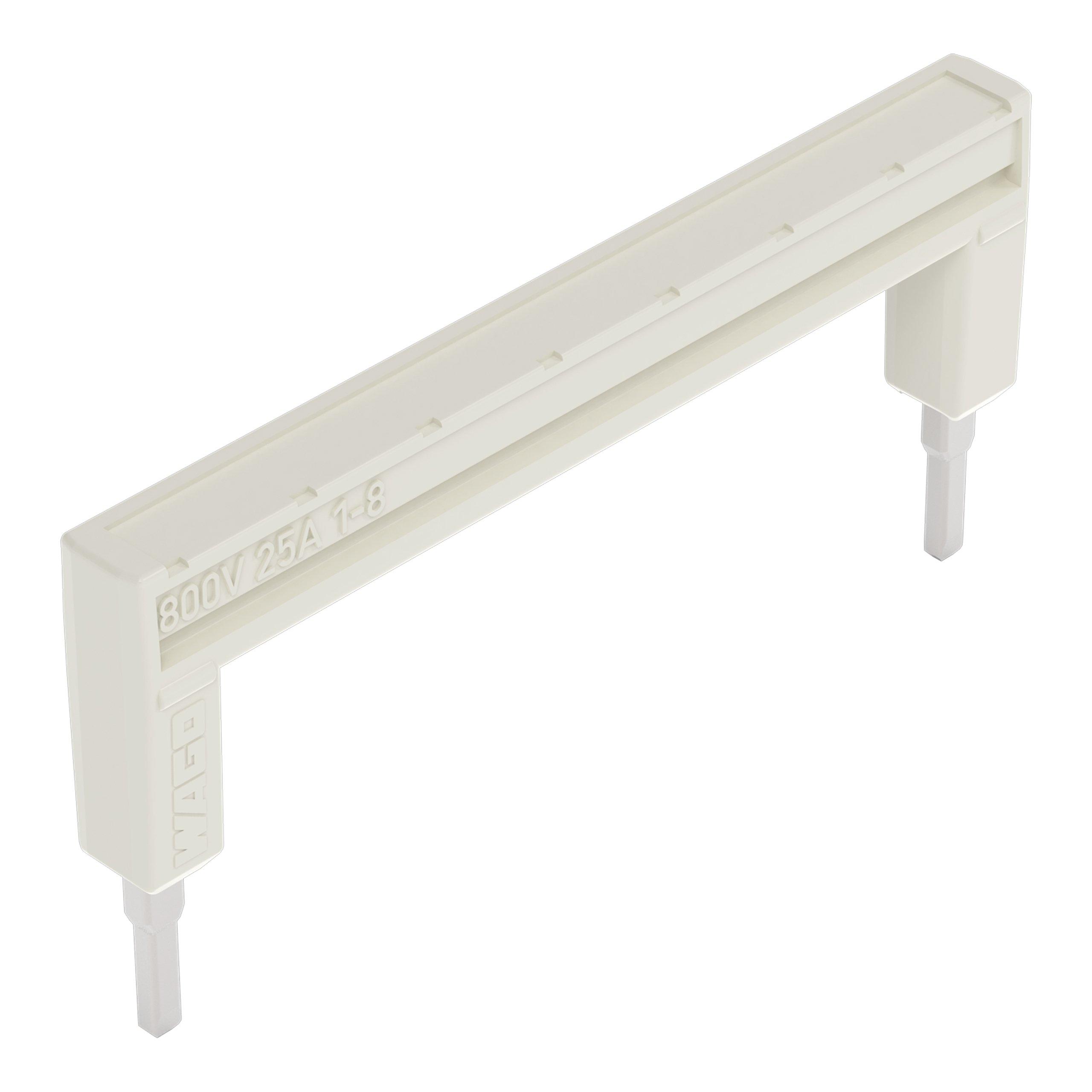 2002-438, Kammbrücker von 1 auf 8 Nennstrom 25 A lichtgrau