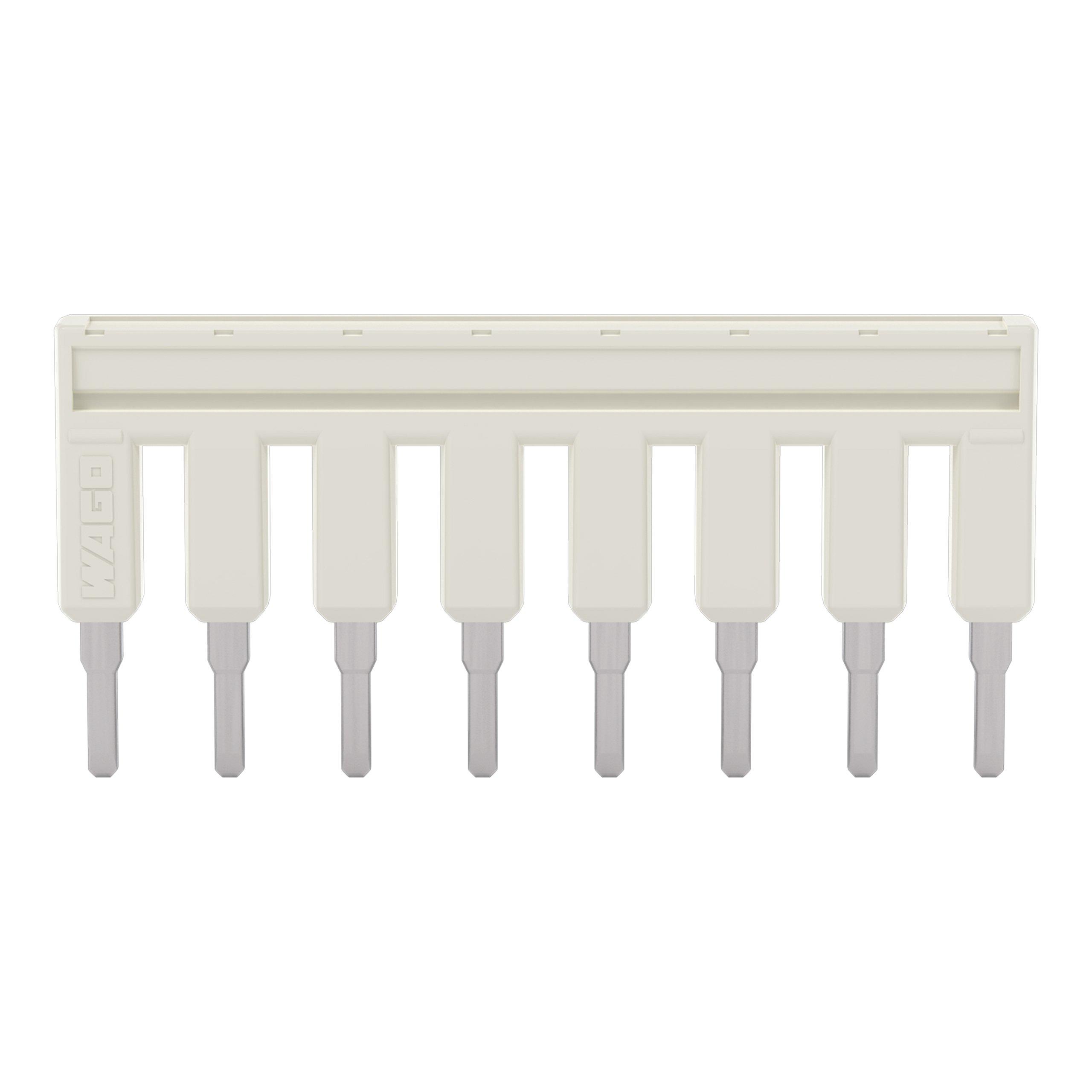 2002-408, Kammbrücker 8-fach Nennstrom 25 A lichtgrau