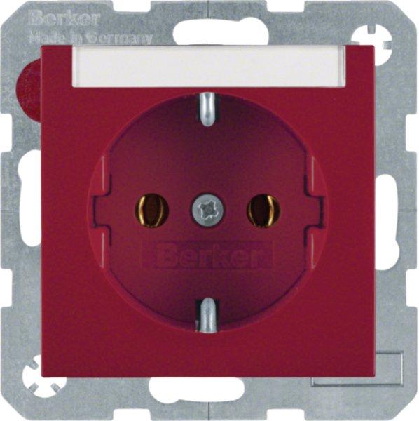 47508902, Steckdose SCHUKO m BF S.1/B.x rot gl