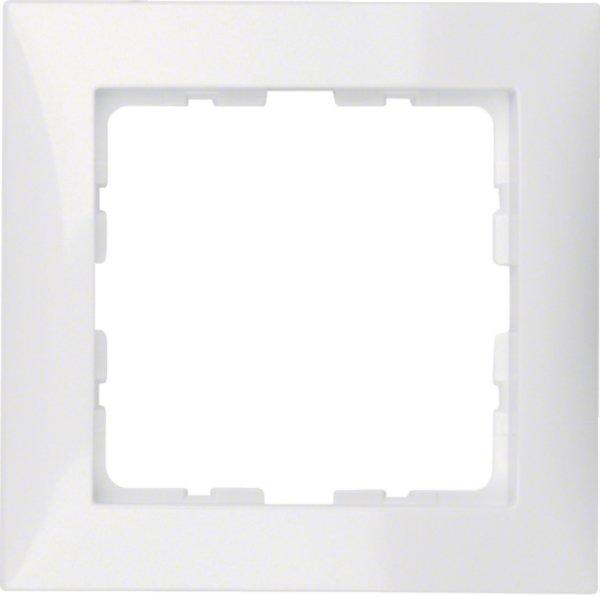 10118989, Rahmen 1fach S.1 polarweiß glänzend