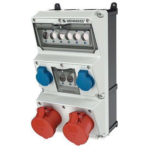 Mennekes 930014 | 930014, AMAXX Steckdosen-Kombination, IP44 | CEE ...