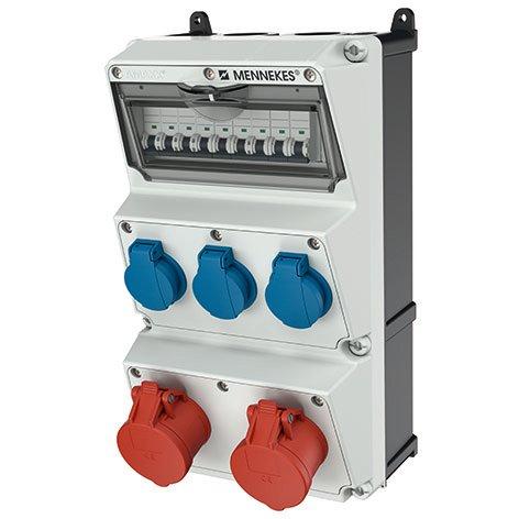 Mennekes 930003 | 930003, AMAXX Steckdosen-Kombination, IP44 | CEE ...