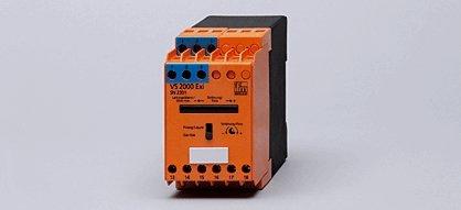 VS2000/ 24VDC/EXI/1G, Auswerteeinheit für Strömungssensoren, Relais, Anschlussklemmen
