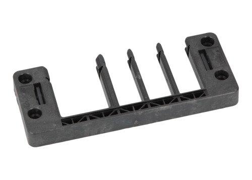 KDL/E 24/7: Schwarz, Für Leitungen mit Stecker-Kabeldurchführungsleiste KDL/E-KDL/E 24/7: Schwarz