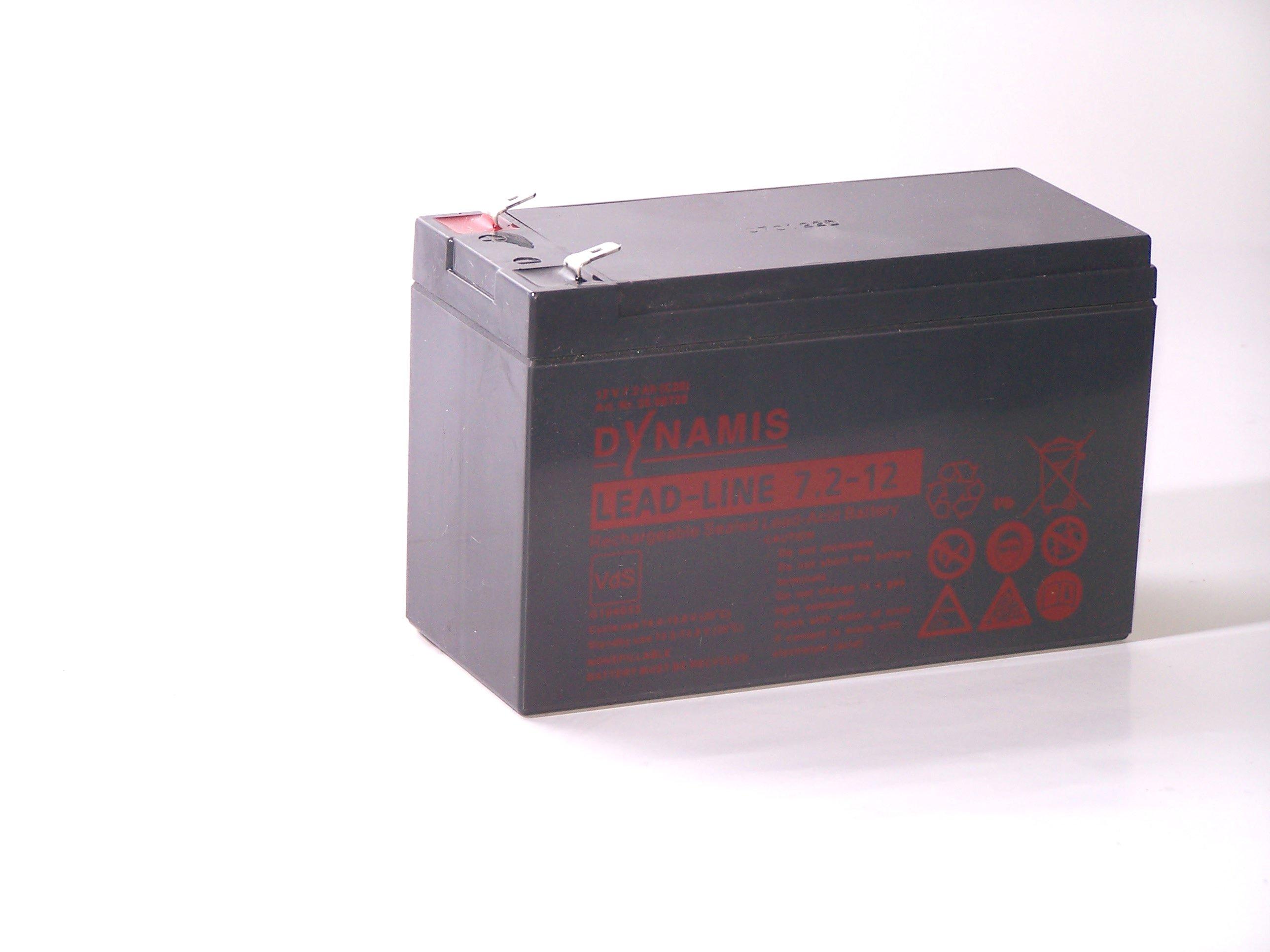 LL 7,2-12 SR, DYNAMIS Bleiakku LL 7,2-12 SR