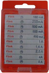 F 5x20  100 St. Keramik, Sicherungssortiment 5 x 20 mm, Keramik